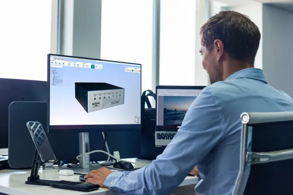 Protocase Designer software interface for designing custom parts