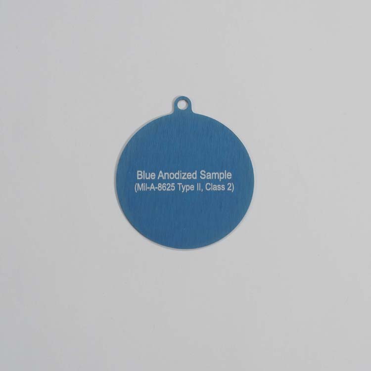 Blue Anodize (Mil-A-8625 Type II, Class 2)