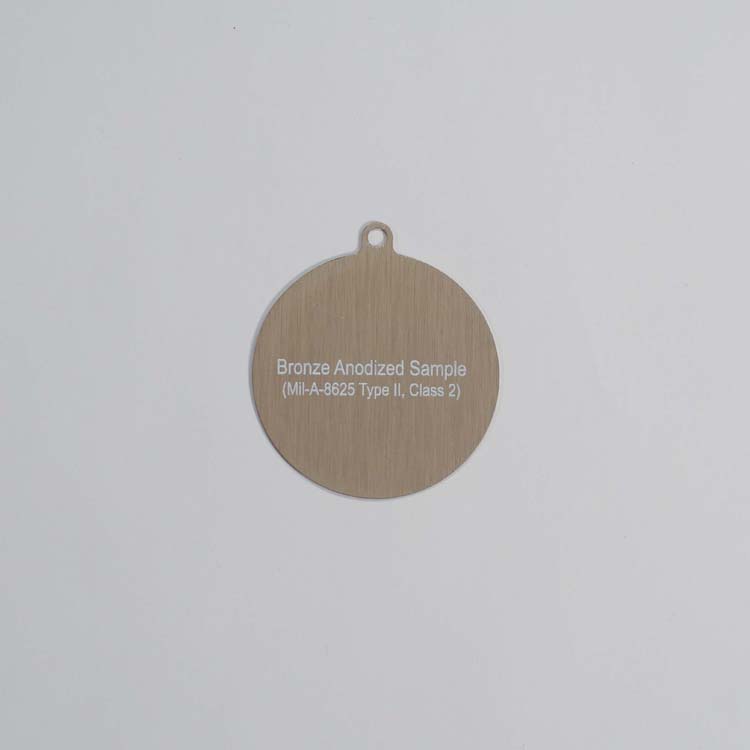 Bronze Anodize (Mil-A-8625 Type II, Class 2)